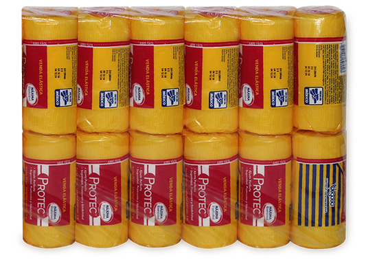 VENDA ELASTICA PROTEC 12 VENDAS 10CMX5 M