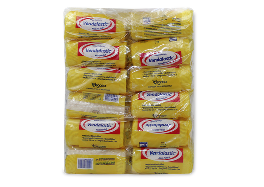 VENDA ELASTICA VENDAL 12 VENDAS 10CMX5 M