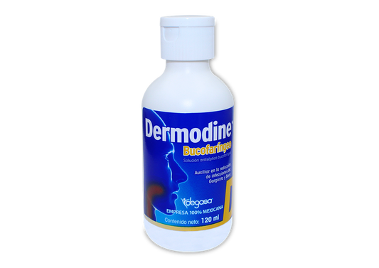 DERMODINE BF 1 SOL 120 ML 8 MG