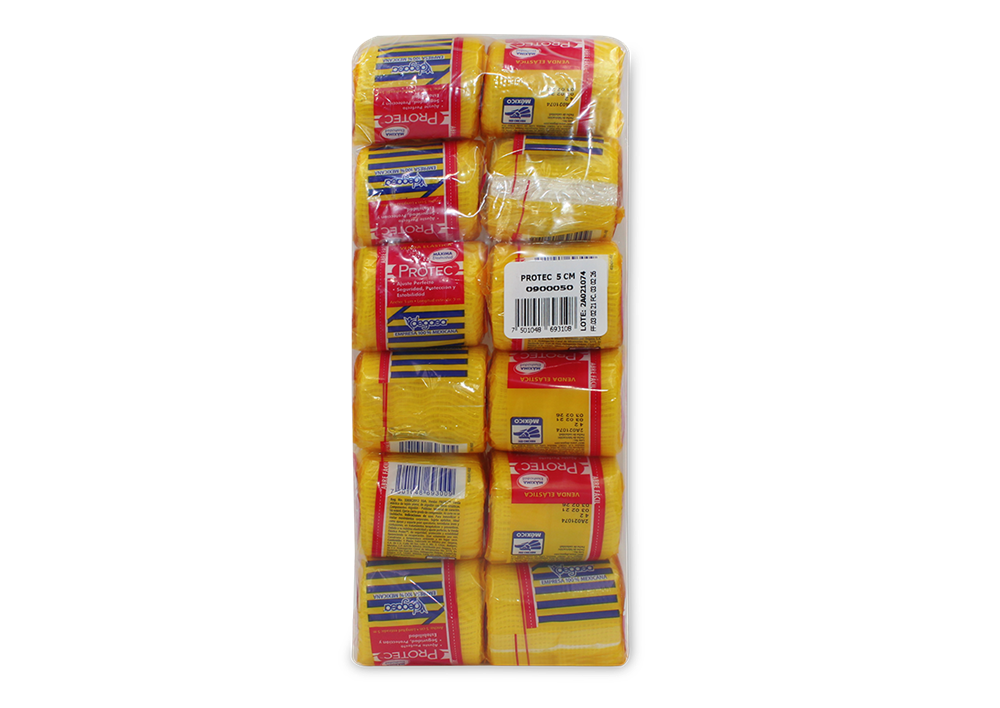 VENDA ELASTICA PROTECT 12 VENDAS 5CMX5 M