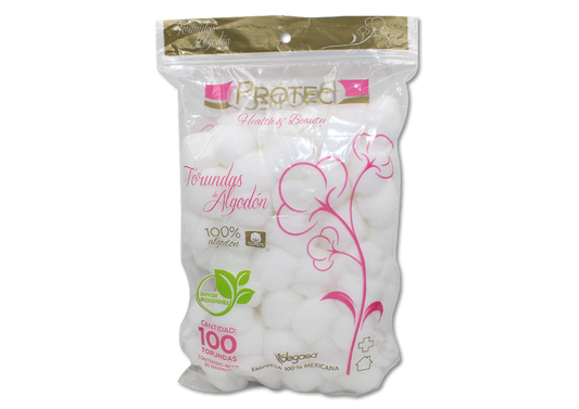 ALGODON BOLSA CON 100 TORUNDAS 50 G