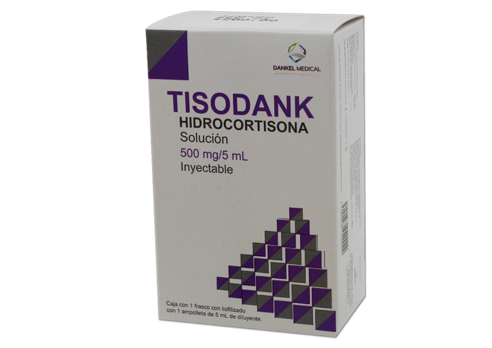 TISODANK 1 FA SOL INY 500 MG/5 ML