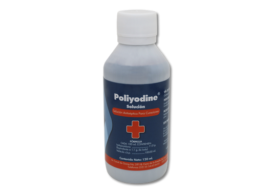 POLIYODINE 1 SOL 11% 120 ML
