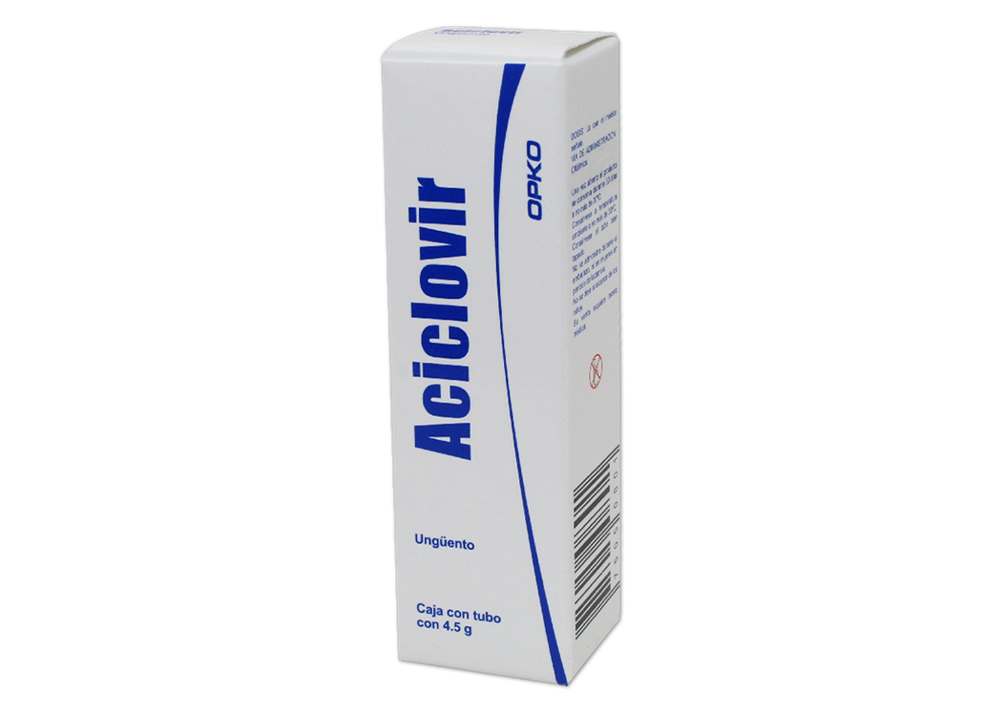 ACICLOVIR 1 UNG 4.5 G