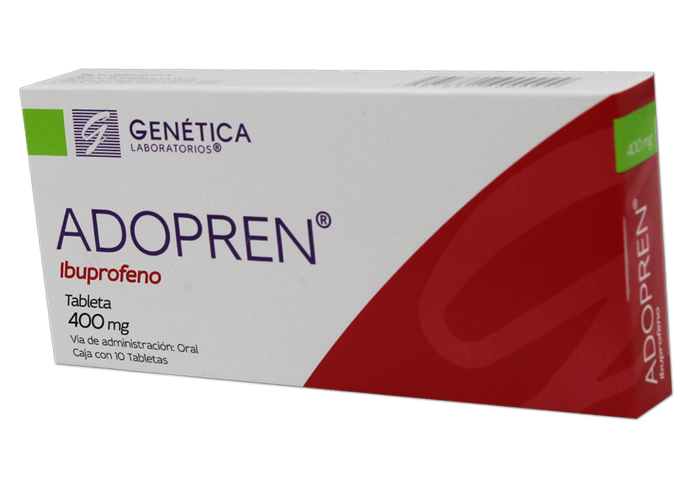 ADOPREN 10 TAB 400 MG