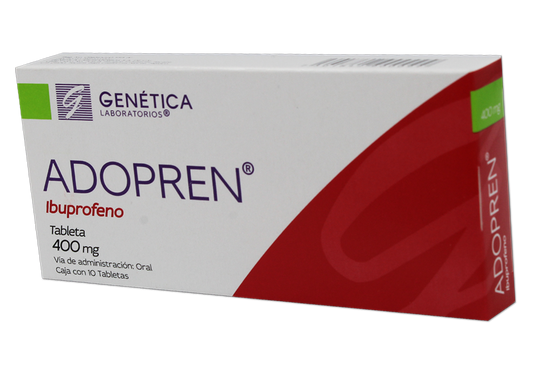 ADOPREN 10 TAB 400 MG