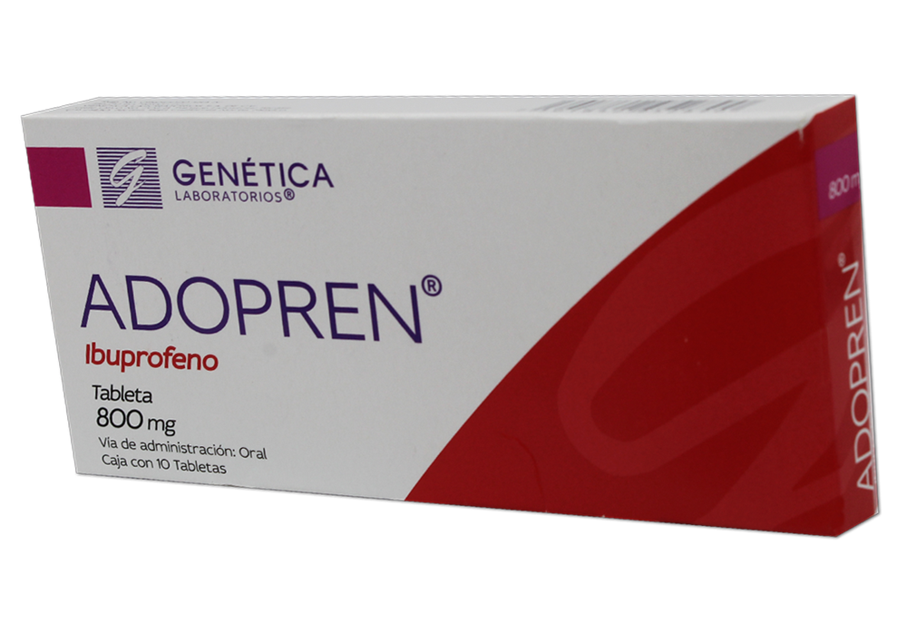 ADOPREN 10 TAB 800 MG