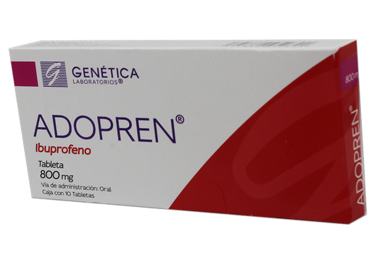 ADOPREN 10 TAB 800 MG