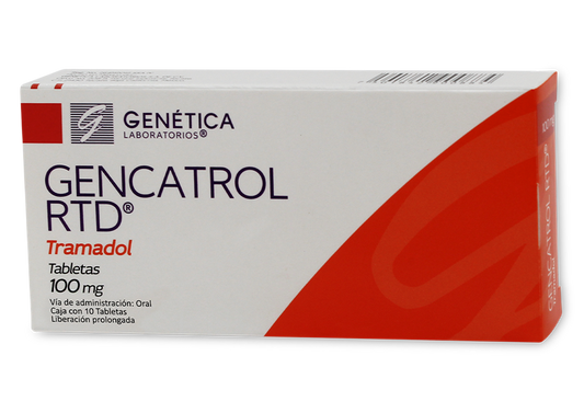 GENCATROL RTD 10 TAB 100 MG