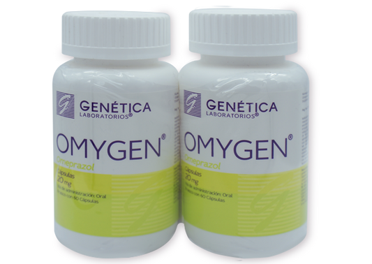 OMYGEN DUO PACK 60 CAPS 20 MG