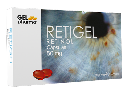 RETIGEL 40 CAPS 50 MG