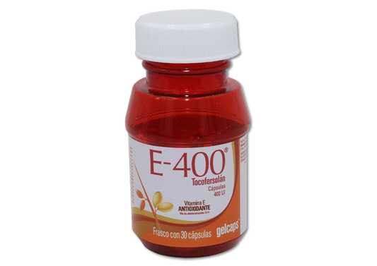 VITAMINA E-400 30 CAPS 400 MG