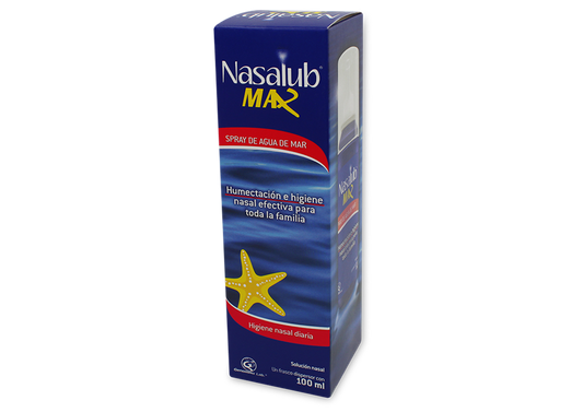 NASALUB MAX 1 SPRAY AGUA DE MAR 100 ML