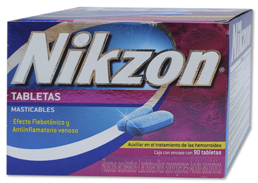 NIKZON 90 TAB 40/20/8.3 MG
