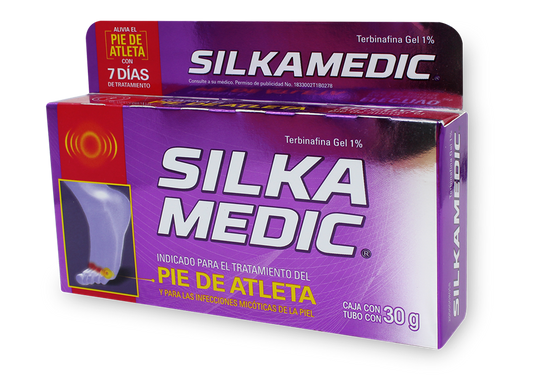 SILKAMEDIC ANTIMICÓTICO 1 GEL 30 G 1%