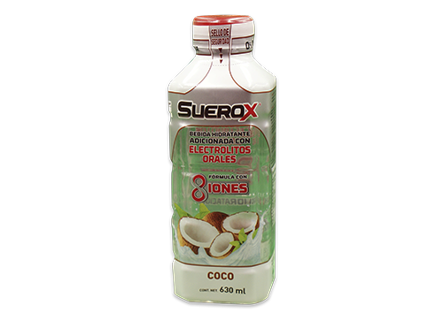 SUEROX ADULTO 8 IONES COCO 630 ML