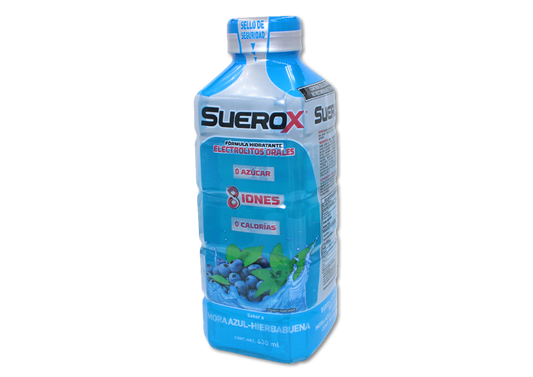 SUEROX ADULTO 8 IONES MORA AZUL 630 ML