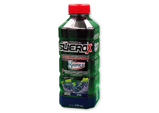 SUEROX ADULTO 8 IONES UVA 630 ML