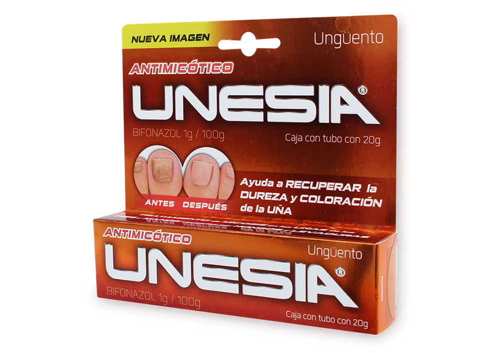 UNESIA UNGÜENTO ANTIMICÓTICO 1 PZA 20 G