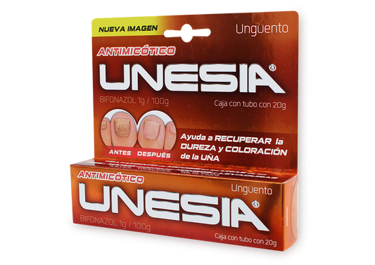 UNESIA UNGÜENTO ANTIMICÓTICO 1 PZA 20 G