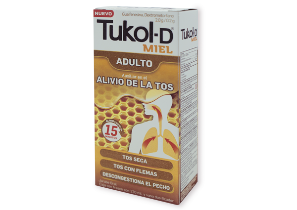 TUKOL-D 1 JARABE MIEL ADULTO 120 ML