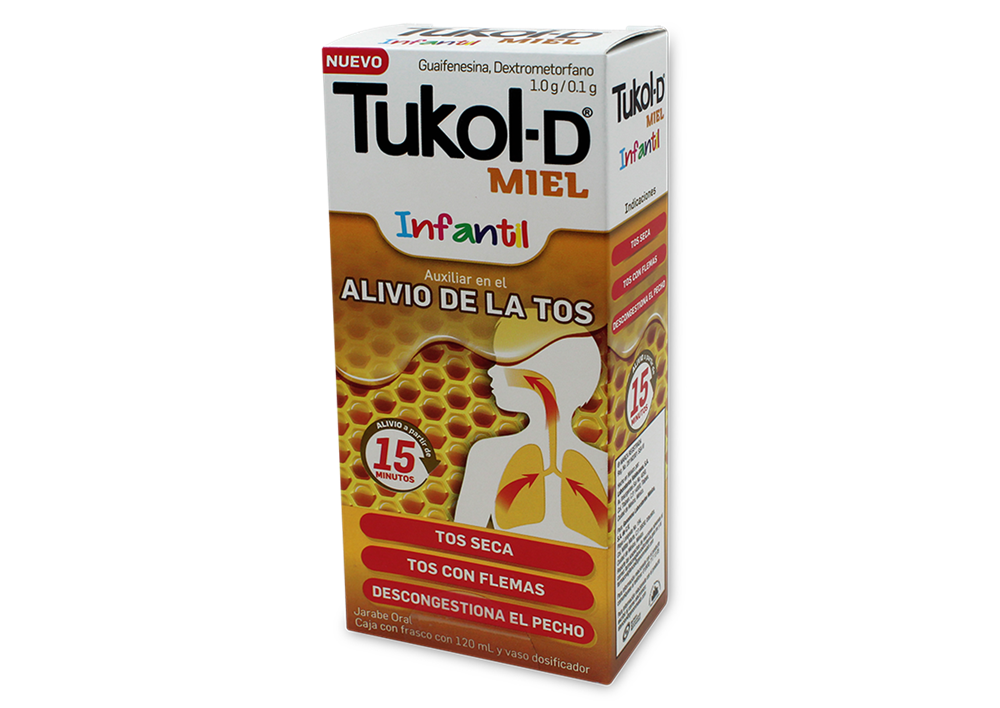 TUKOL-D 1 JARABE MIEL INFANTIL 120 ML