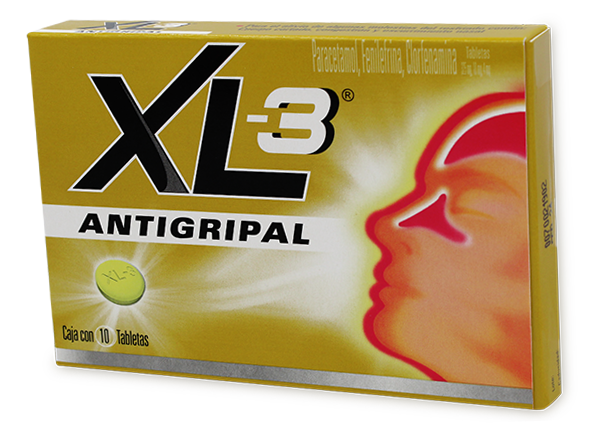 XL-3 ANTIGRIPAL 10 TAB 325/10/4 MG