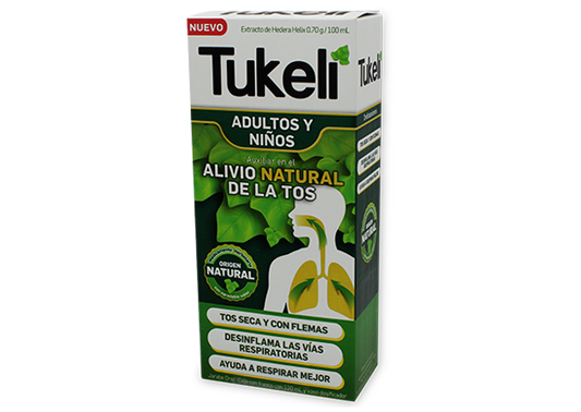 TUKELI HEDERA JARABE PARA TOS 120ML