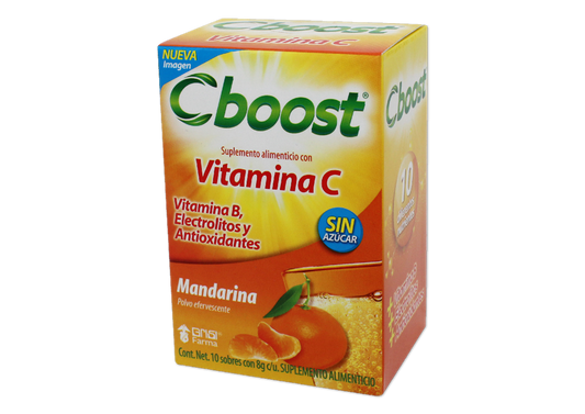 C-BOOST MANDARINA 10 SOBRES 8 G
