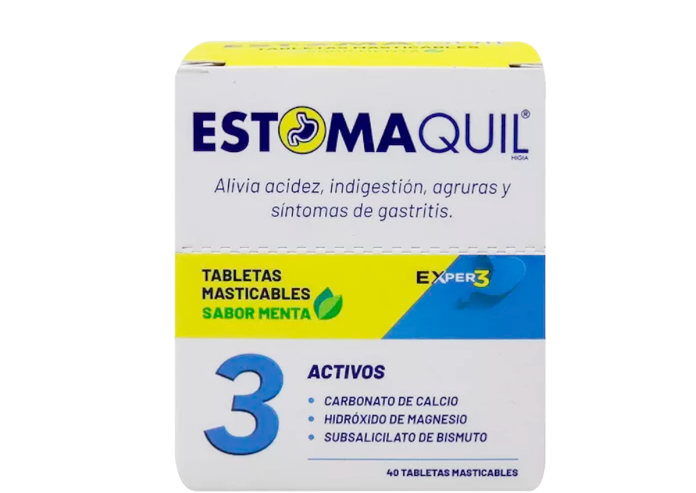ESTOMAQUIL EXHIBIDOR 40 TAB 800 MG