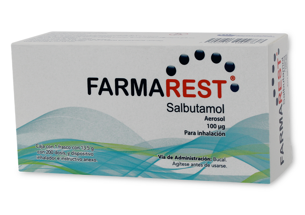 FARMAREST SALBUT 1 SUSP/AER 200DO/125 MG