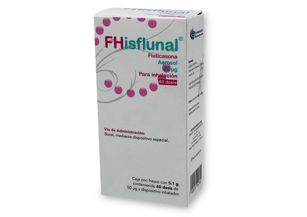 FHISFLUNAL 1 SUSP/AER 60DOSIS/50 MCG