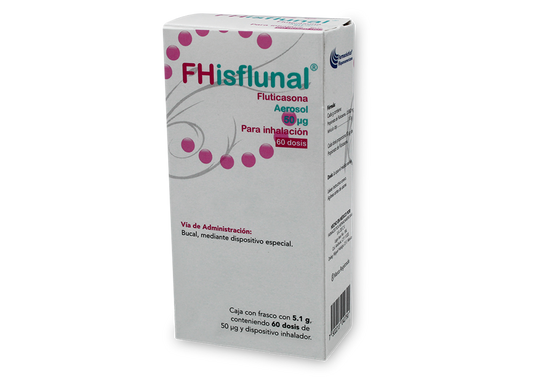 FHISFLUNAL 1 SUSP/AER 60DOSIS/50 MCG