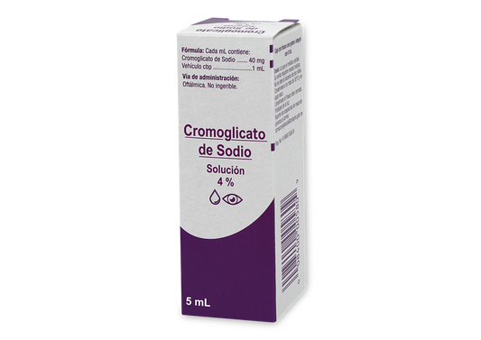 CROMOGLICATO DE SODIO 1 SOL OFT 5 ML/4%