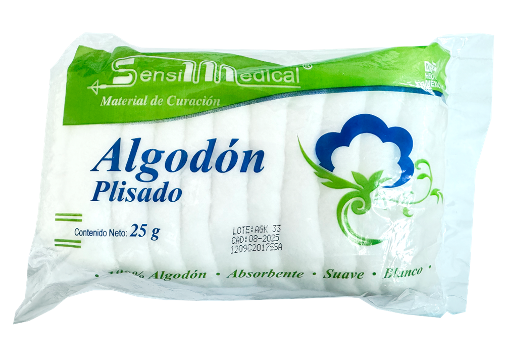 ALGODON PLISADO C/12 1 BOLSA 25 G