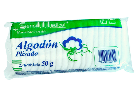 ALGODON PLISADO 1 BOLSA 50 G