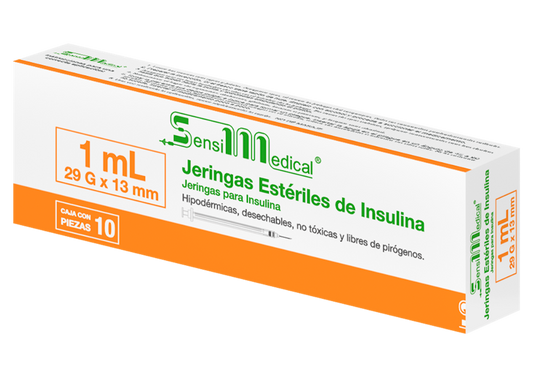 JERINGA INSULINA 10 JERS 27X13MM/1 ML