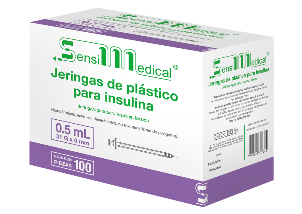 JERINGA INSULINA 100 JERS 31GX6MM/.5