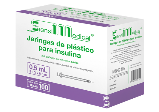JERINGA INSULINA 100 JERS 31GX6MM/.5