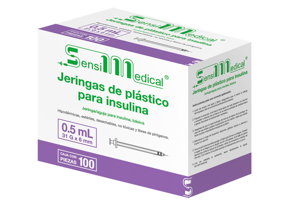 JERINGA INSULINA 100 JERS 0.3 31GX6MM