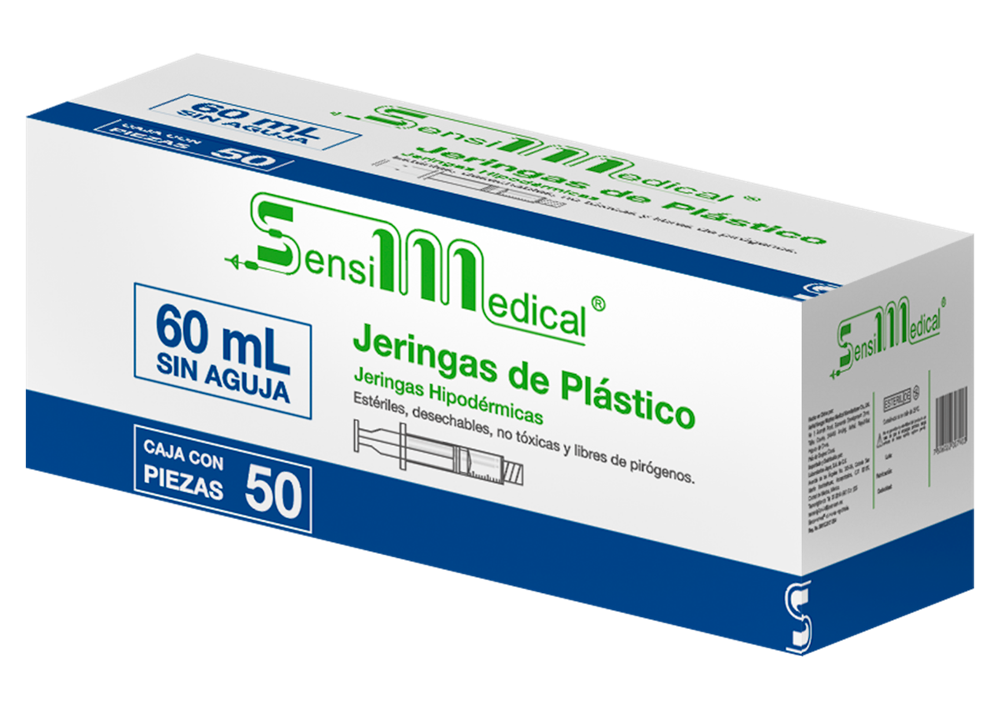 JERINGA 60 ML C/50 SIN AGUJA