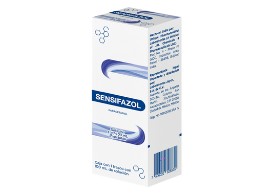 SENSIFAZOL 1 SOL INY 1000MG/100 ML