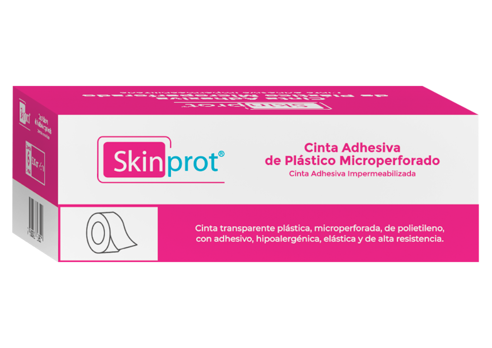 CINTA MICROPOR SKIN 6 PZAS 7.5CMX10 M