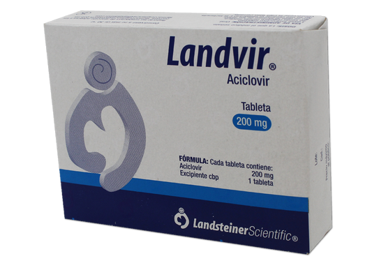 LANDVIR 25 TAB 200 MG