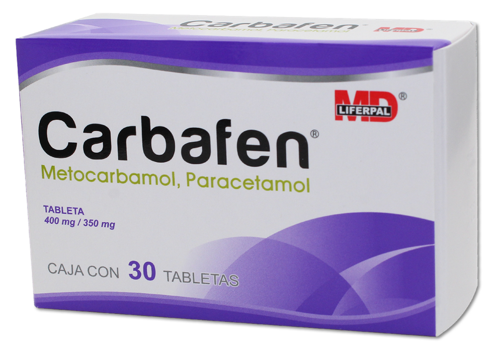 CARBAFEN 30 TAB 400/350MG