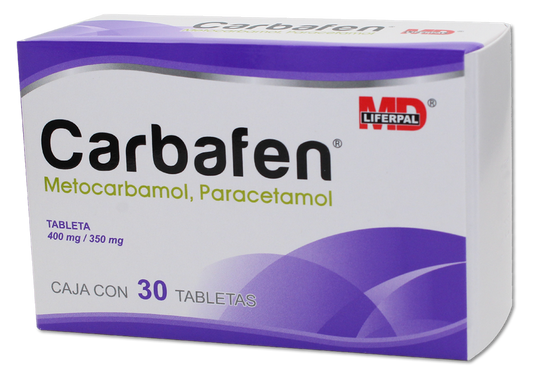 CARBAFEN 30 TAB 400/350MG
