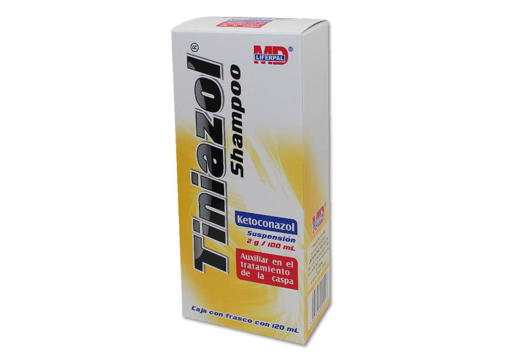 TINIAZOL 1 SHAMPOO 2G/120 ML