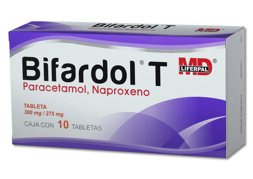 BIFARDOL T 10 TAB 275/300 MG