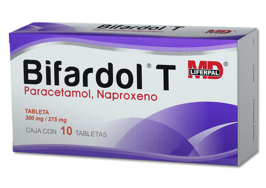 BIFARDOL T 10 TAB 275/300 MG