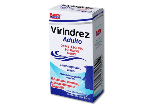 VIRINDREZ ADULTO 1 ATOM 50 MG/20 ML